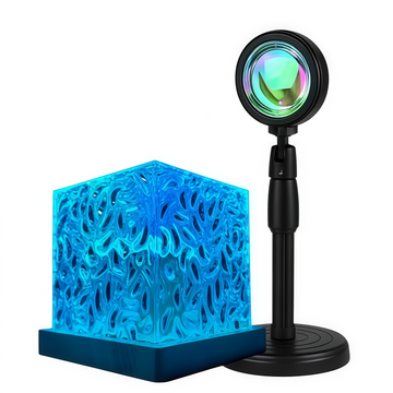 Water Ripple + Sunset Lamp Bundle