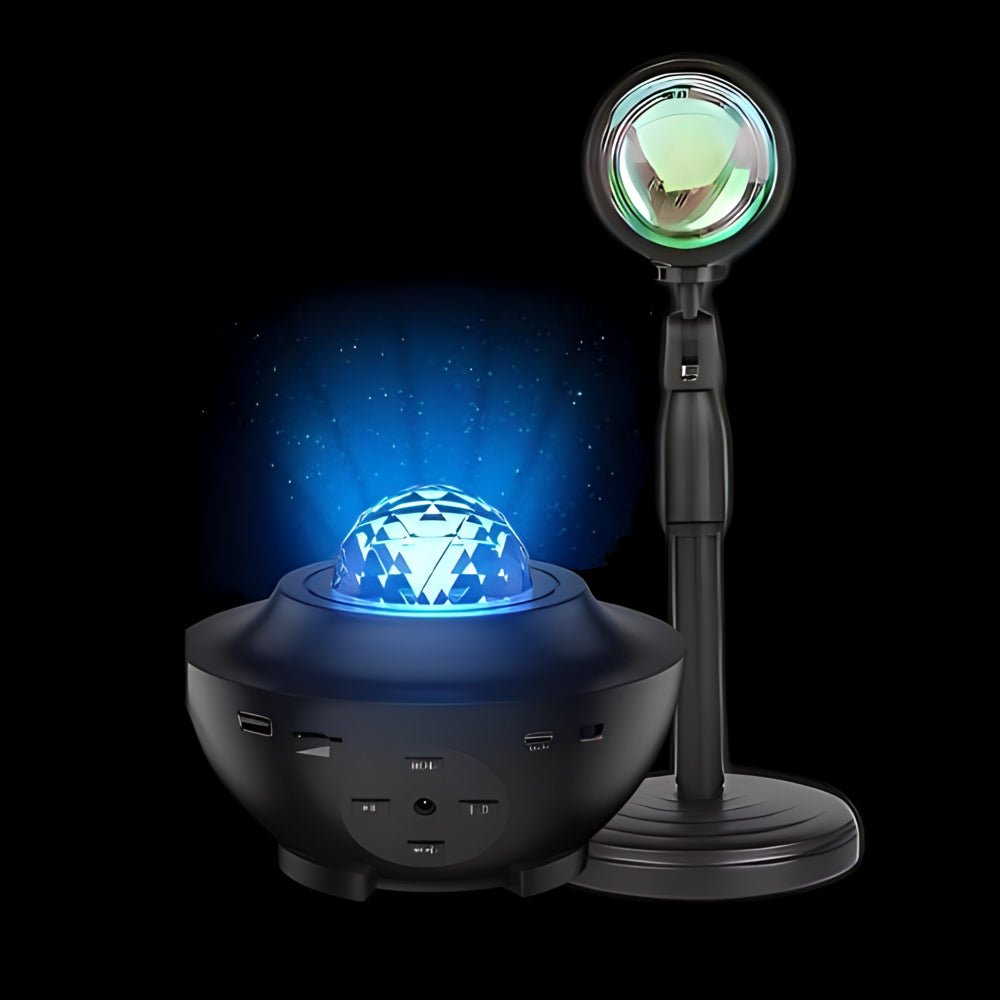 Galaxy Projector + Sunset Lamp Bundle - Sunset Lamp